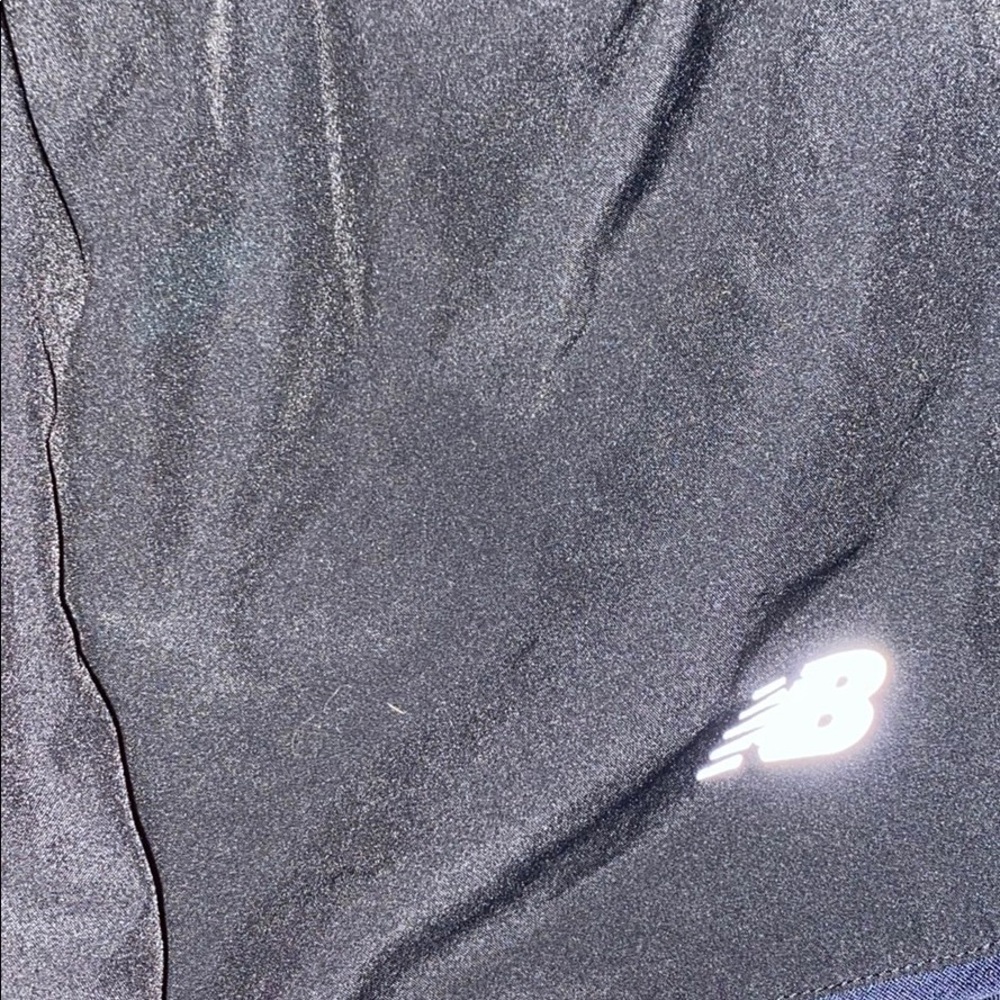 new balance black athletic shorts